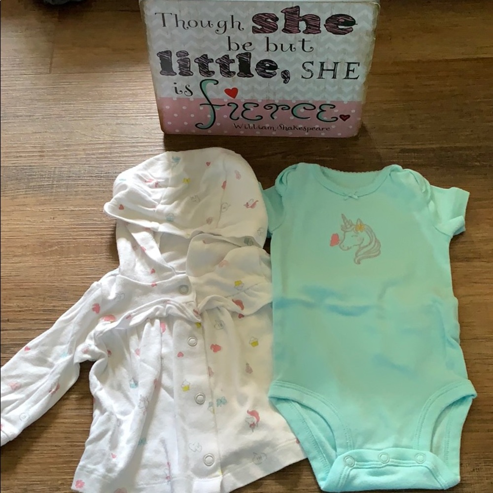 Baby Girl Unicorn Set